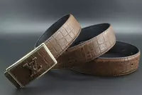 Ceinture louis vuitton femmes et hommes love thick leather